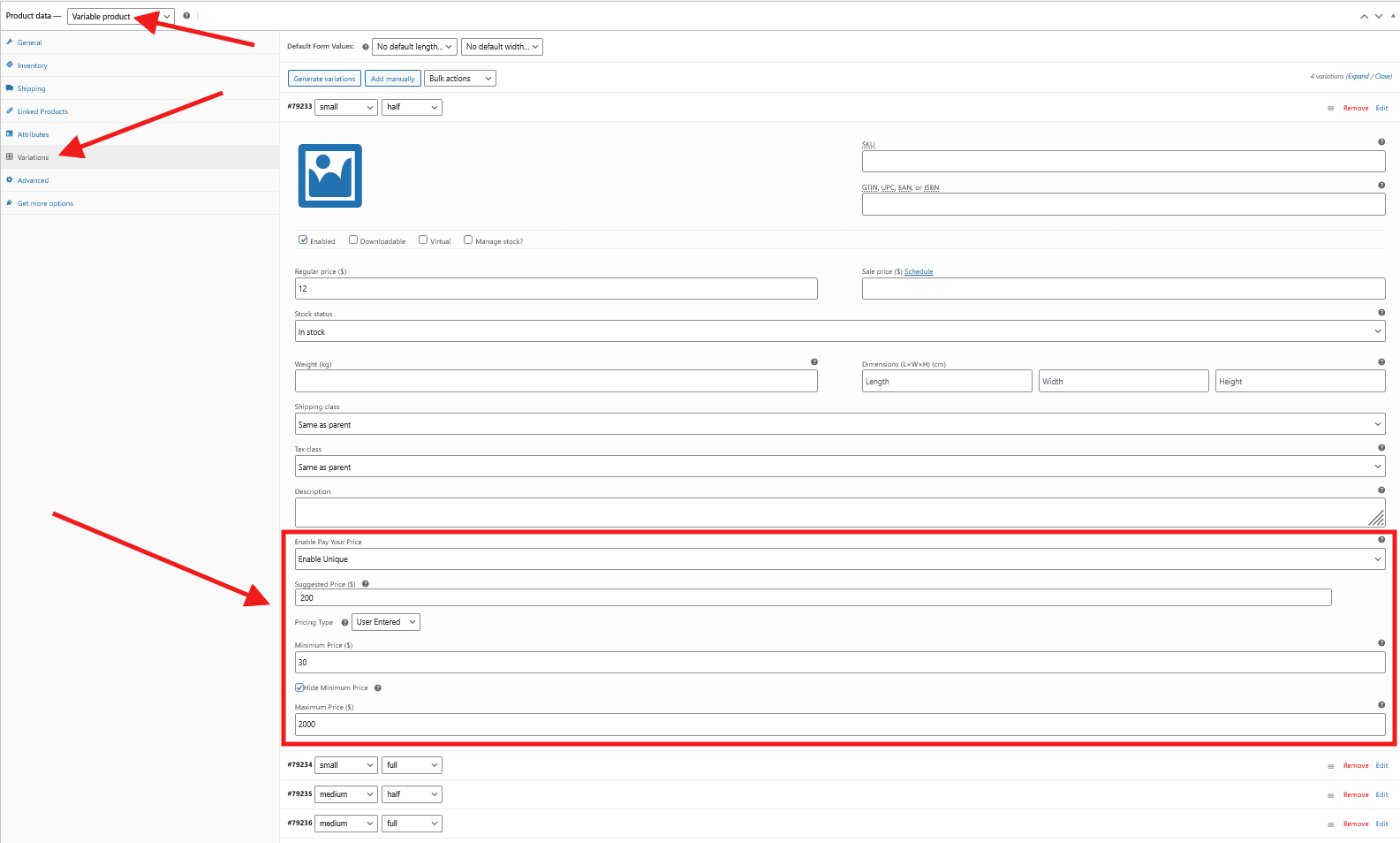 WooCommerce Name Your Price – Custom Pay Your Price Plugin