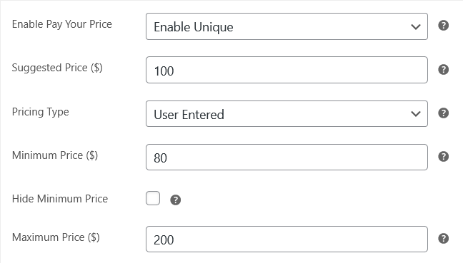 WooCommerce Name Your Price – Custom Pay Your Price Plugin
